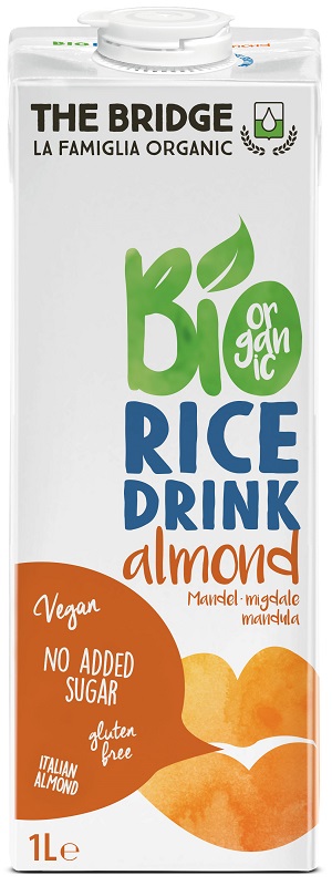 BIO RICE DRINK MANDORLA 1000 ML - pharmaluna