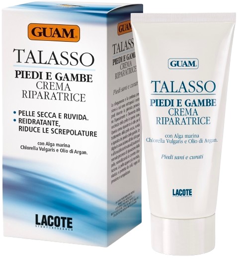 GUAM TALASSO PODOS CREMA RIPARATRICE PER PIEDI E GAMBE 100 ML - pharmaluna
