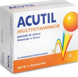 ACUTIL MULTIVITAMINICO 20 COMPRESSE EFFERVESCENTE - pharmaluna