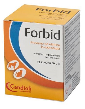 FORBID CANI GATTI POLVERE 50 G - pharmaluna