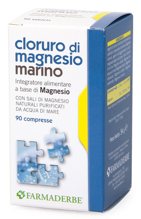 CLORURO MAGNESIO 90 COMPRESSE - pharmaluna