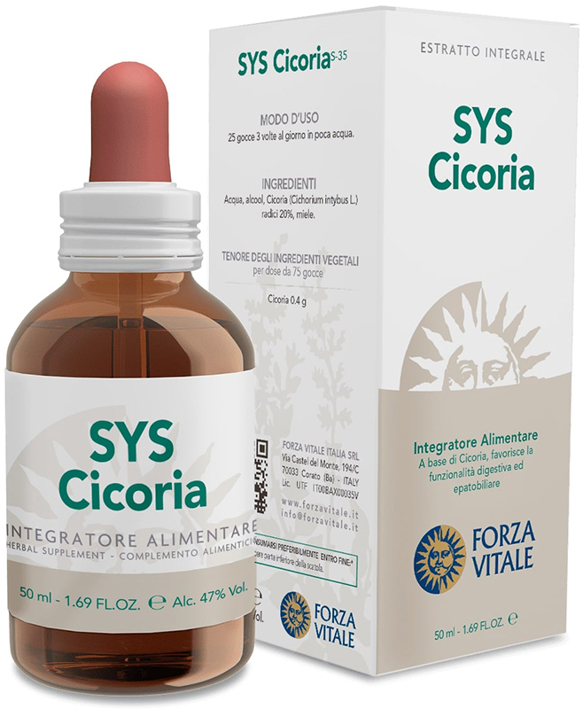 SYS CICORIA GOCCE 50 ML - pharmaluna