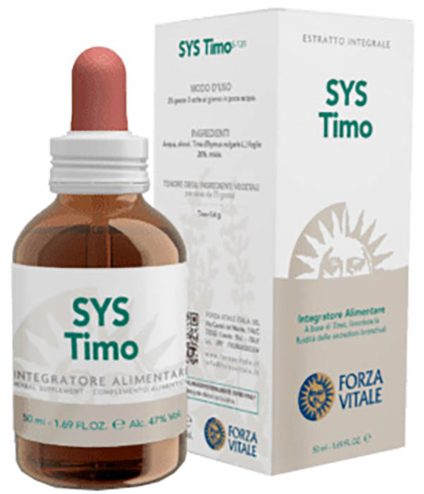SYS TIMO VOLGARE GOCCE 50 ML PROFESSIONAL - pharmaluna