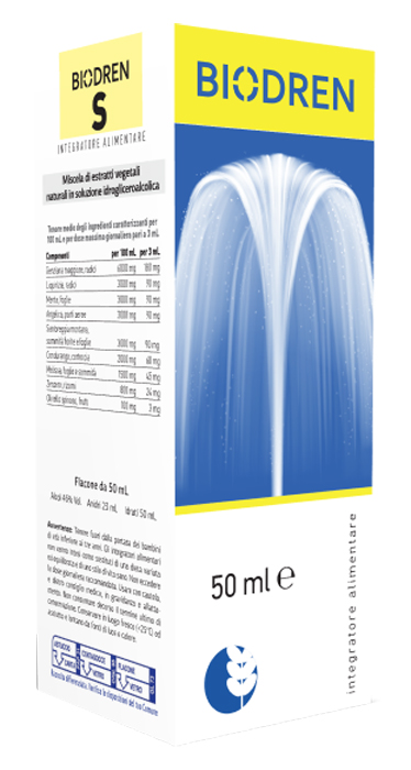 BIODREN S 50ML SOL IAL - pharmaluna