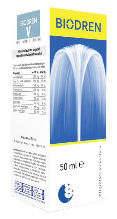 BIODREN V 50 ML - pharmaluna