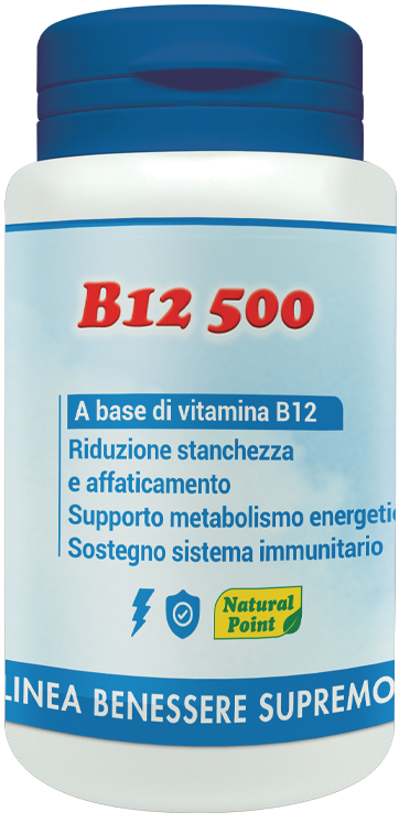 B12 500 CIANOCOBALAMINA 100 CAPSULE VEGETALI - pharmaluna