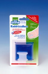 RADDRIZZA ALLUCE IN GEL DI SILICONE BIANCO SEMITRASPARENTE SAGOMATA PER PROTEGGERE E RIALLINEARE L'ALLUCE EVITANDO LO SFREGAMENTO FRA IL PRIMO E IL SECONDO DITO IGIENEPIEDE 1 PEZZO - pharmaluna