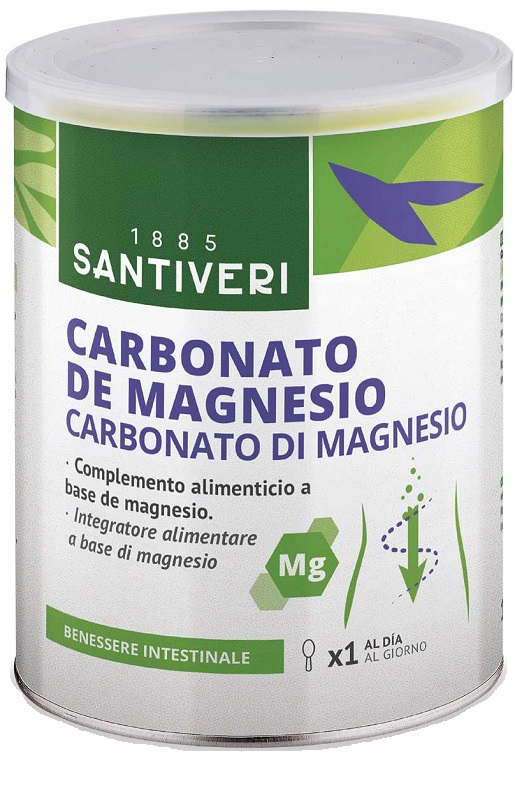 CARBONATO MAGNESIO 110 G SANTIVERI - pharmaluna