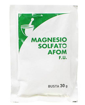 MAGNESIO SOLFATO AFOM 1 BUSTA - pharmaluna