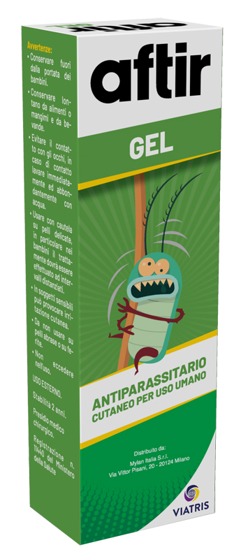 AFTIR GEL ANTIPARASSITARIO 40 G - pharmaluna