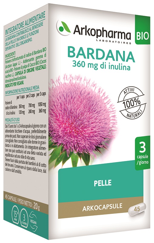 ARKO CAPSULE BARDANA BIO 45 CAPSULE - pharmaluna