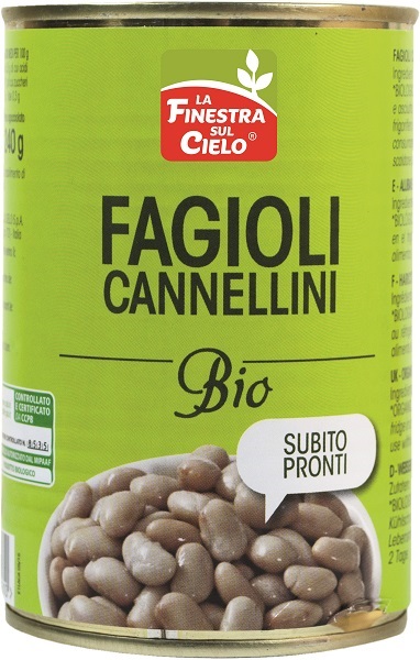 FAGIOLI CANNELLINI PRONTI BIO 400 G - pharmaluna