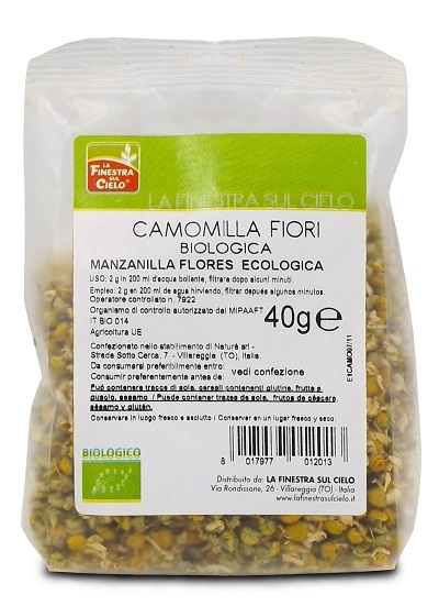 FSC CAMOMILLA FIORI INTERI BIO 40 G - pharmaluna