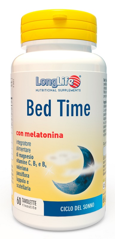 LONGLIFE BEDTIME 60 TAVOLETTE - pharmaluna