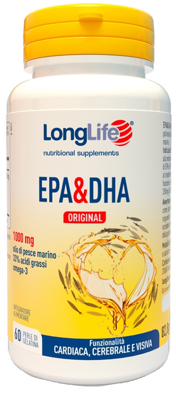 LONGLIFE EPA DHA 60 PERLE - pharmaluna