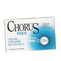CHORUS VOCE 30 COMPRESSE - pharmaluna