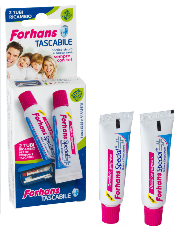 FORHANS SP DENTIF RIC 2TUBI - pharmaluna