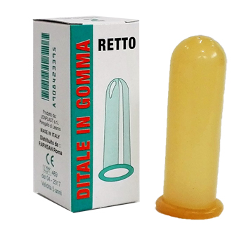 DITALE IN GOMMA RETTO 2 - pharmaluna