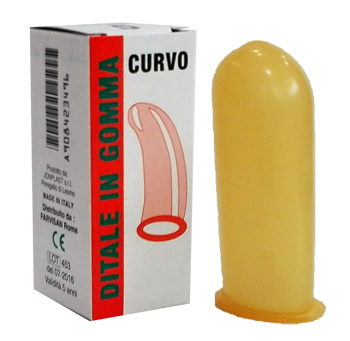 DITALE IN GOMMA CURVO 5 - pharmaluna