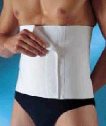 CIZETA ORTO' FLEXA FASCIA POSTOPERATORIA H 27 LEGGERA POLIESTENSIVA COTONE BIANCO 2 - pharmaluna