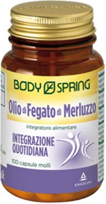 BODY SPRING OLIO MERLUZZO 100 CAPSULE - pharmaluna