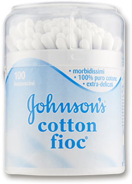 JOHNSONS BABY COTTON FIOC 100 PEZZI - pharmaluna