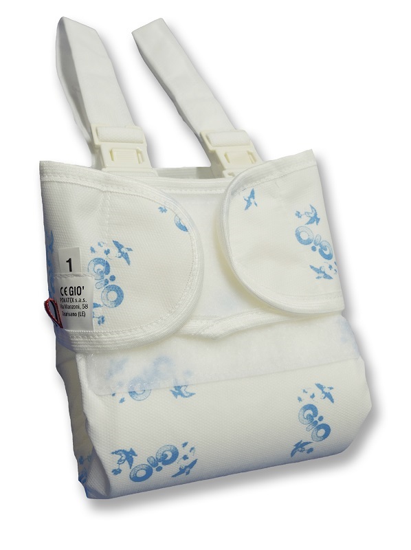 MUTANDINA CORRETTIVA GIO' PER DISPLASIA PER BAMBINI DALLA NASCITA FINO A 5/6KG MISURA 1 - pharmaluna