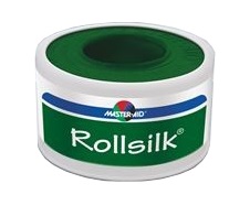 CEROTTO IN ROCCHETTO MASTER-AID ROLLSILK SETA 5X2,50 - pharmaluna