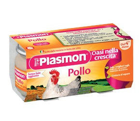 PLASMON OMOGENEIZZATO POLLO 80 G X 2 PEZZI - pharmaluna