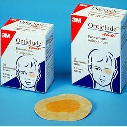 CEROTTO OCULARE OPTICLUDE ADULTI MAXI 5,7X8 CM 20 PEZZI - pharmaluna