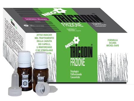 NEOTRICODIN FRIZIONE 10 FLACONCINI 7,5 ML - pharmaluna