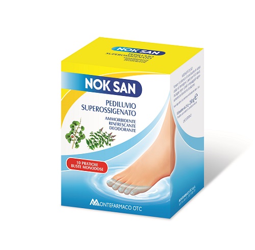 NOK SAN PEDILUVIO SUPEROSSIGENATO 25 G - pharmaluna