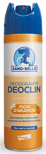 SANO E BELLO DEODORANTE DEOCLIN FIORI D'ARANCIO 250 ML - pharmaluna