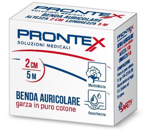 PRONTEX BENDA AURICOLARE 1 CM - pharmaluna
