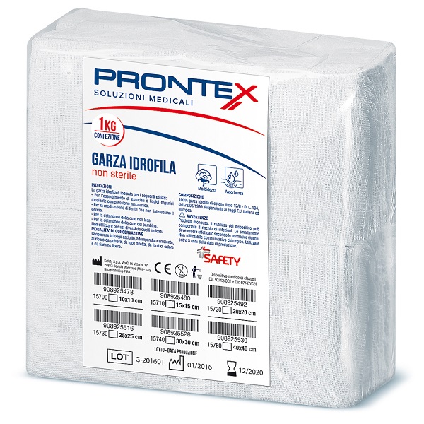 PRONTEX GARZA 20X20CM 1KG - pharmaluna