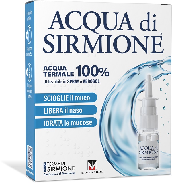 ACQUA SIRMIONE MINERALE NATURALE 6 FIALE 15 ML - pharmaluna