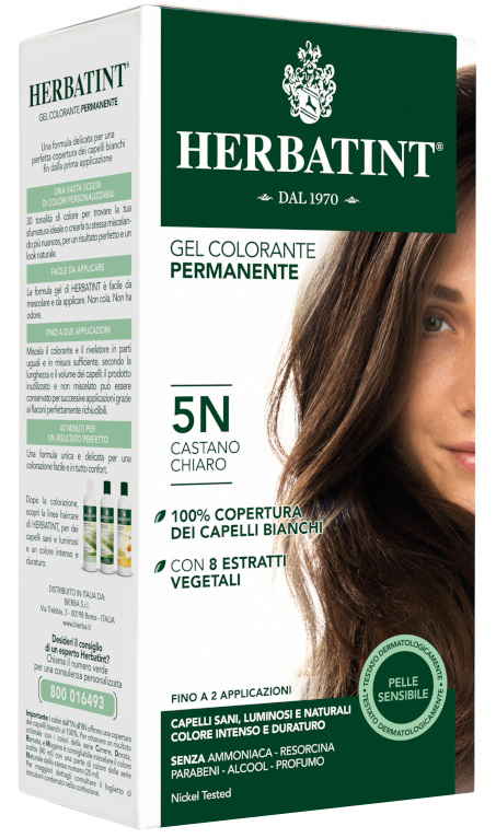 HERBATINT 5N CASTANO CHIARO 150 ML - pharmaluna