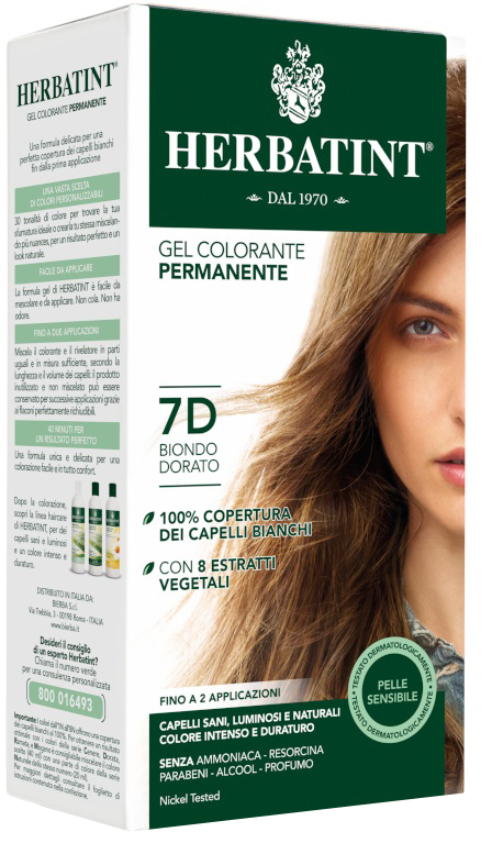 HERBATINT 7D BIONDO DORATO 150 ML - pharmaluna