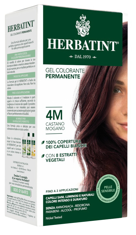 HERBATINT 4M CASTANO MOGANO 150 ML - pharmaluna