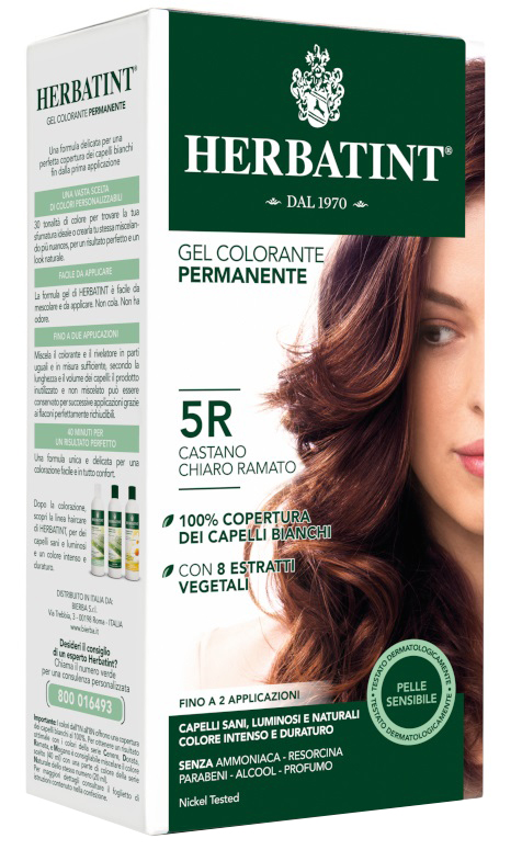 HERBATINT 5R CASTANO CHIARO RAMATO 150 ML - pharmaluna
