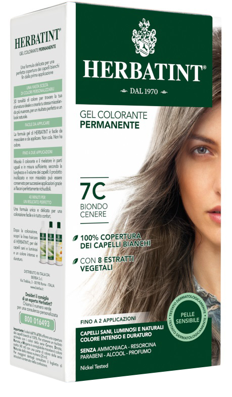 HERBATINT 7C BIONDO CENERE 150 ML - pharmaluna