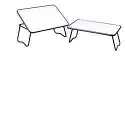 TAVOLINO DA LETTO CON PIANO ANTIGRAFFIO E BORDO DI CONTENIMENTO. GAMBE PIEGHEVOLI. DIMENSIONI 60X40X24CM - pharmaluna