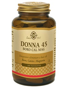 DONNA 45 BORO CAL MAG 100 TAVOLETTE - pharmaluna