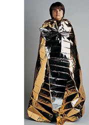 COPERTA ISOTERMICA ORO/ARGENTO 160X210CM - pharmaluna