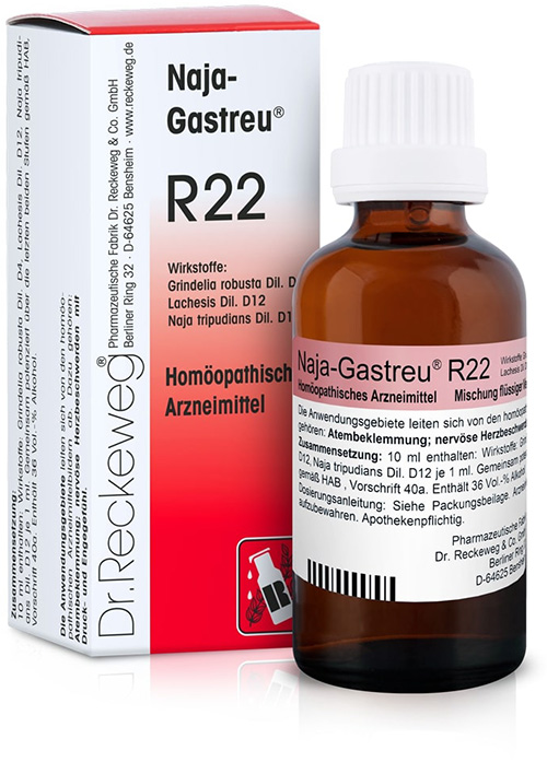 RECKEWEG R22 GOCCE 22 ML - pharmaluna