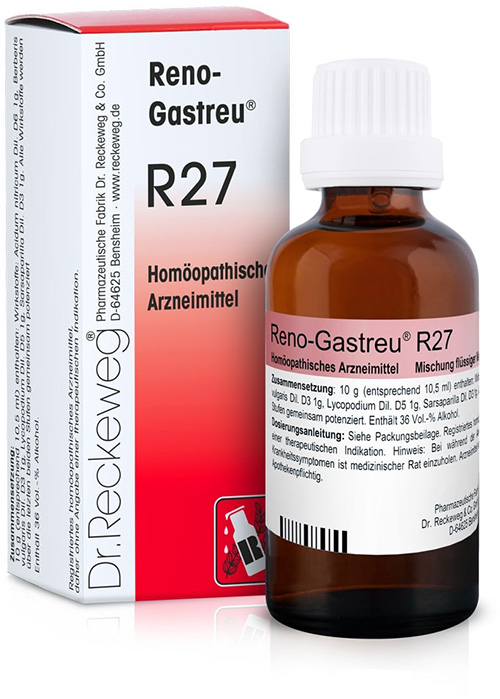 RECKEWEG R27 GOCCE 22 ML - pharmaluna