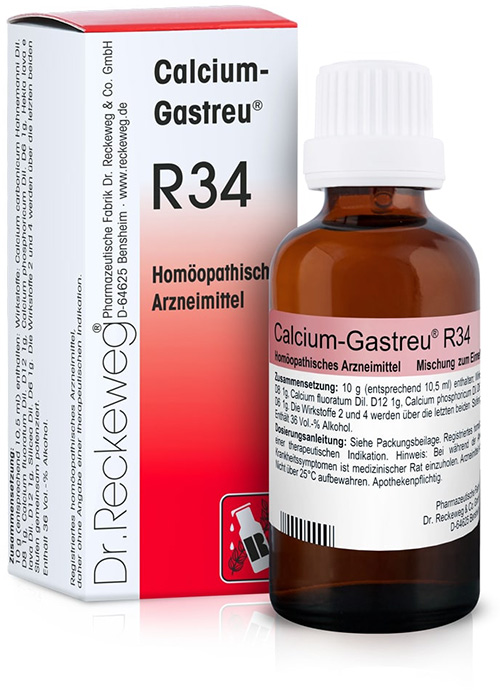 RECKEWEG R34 GOCCE 22 ML - pharmaluna