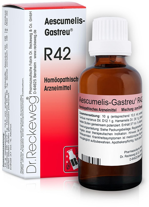 RECKEWEG R42 GOCCE 22 ML - pharmaluna