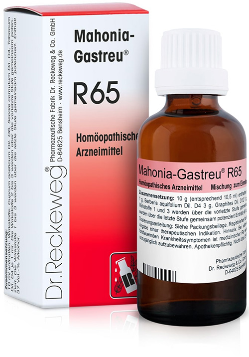 RECKEWEG R65 GOCCE 22 ML - pharmaluna