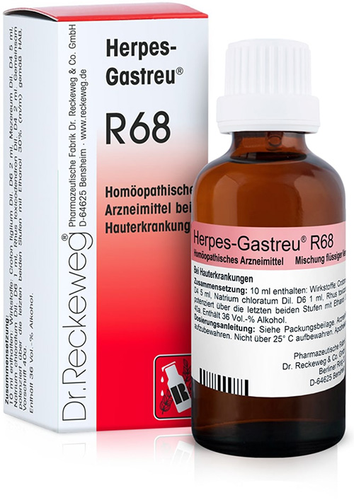 RECKEWEG R68 GOCCE 22 ML - pharmaluna